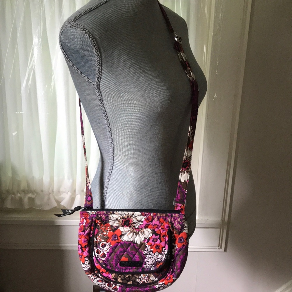 VERA BRADLEY PURSE - ROSEWOOD - Picture 2 of 8